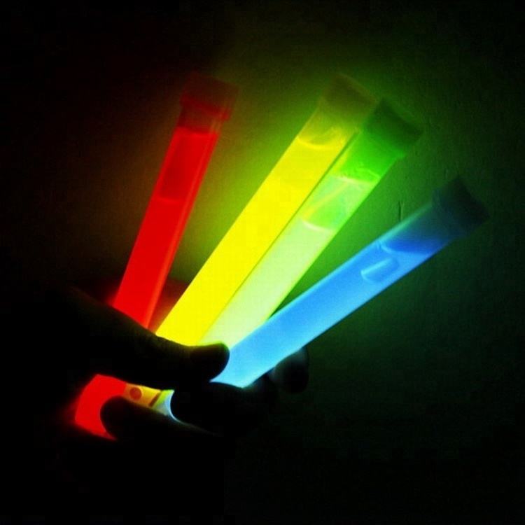 Wholesale 6Inch Large Chem Glow Light Sticks 12 Hour Duration Ultra Bright Glow Sticks For Party Outdoor Distress Flash Stick