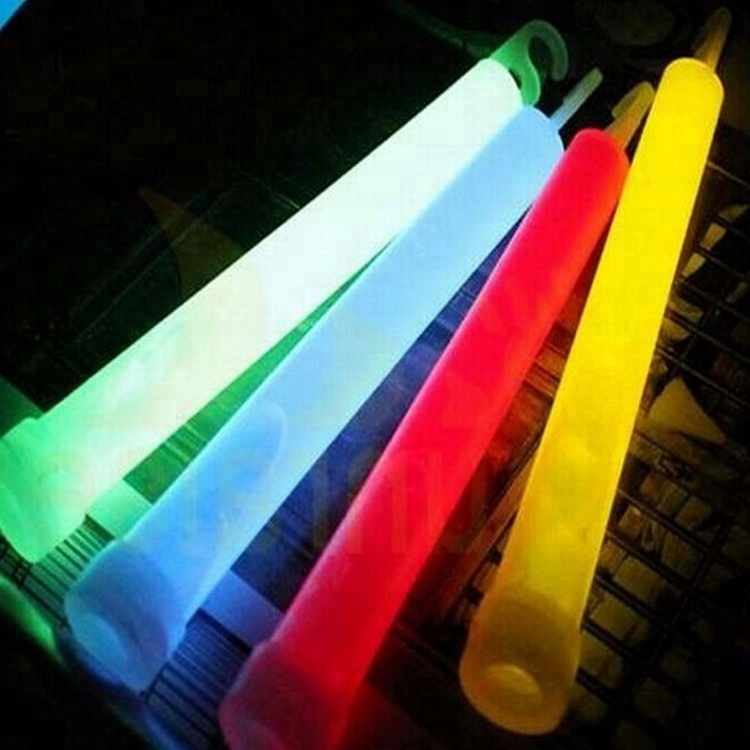 Wholesale 6Inch Large Chem Glow Light Sticks 12 Hour Duration Ultra Bright Glow Sticks For Party Outdoor Distress Flash Stick