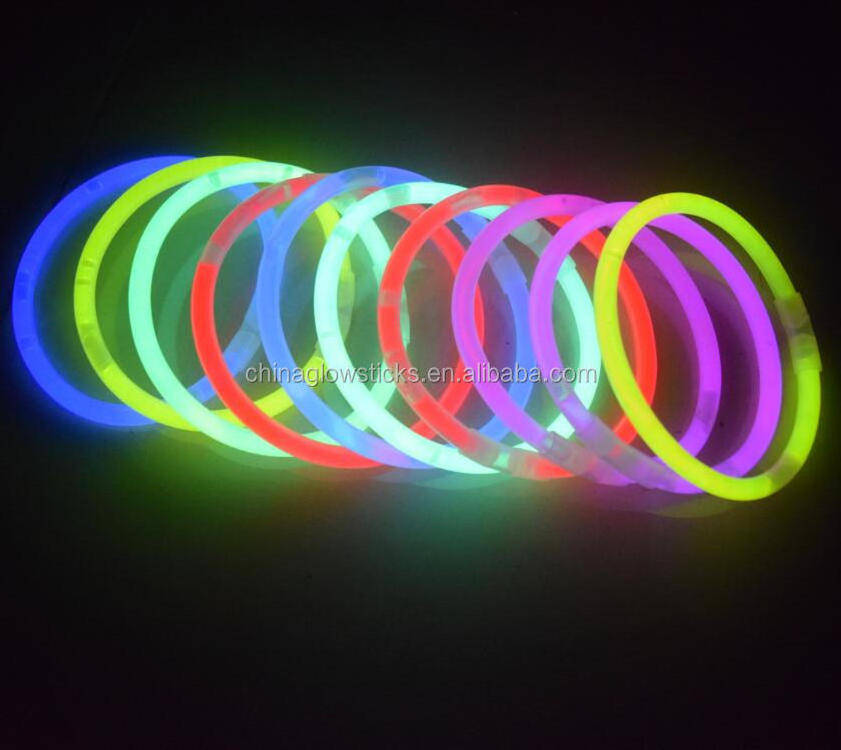 Pafu Neon Party Glow Necklaces and Bracelets with Connectors Party Decorations 8 Inch Glow in The Dark Glow Stick