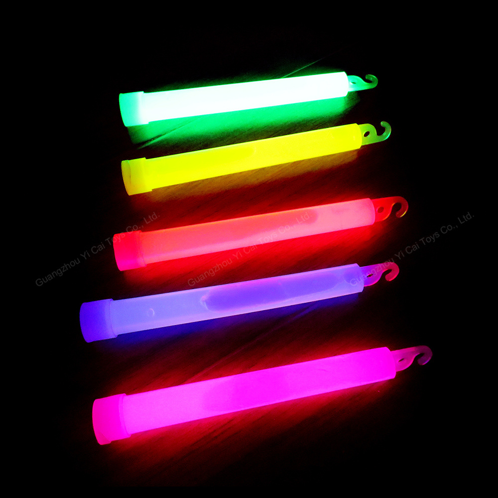 Industrial Glow Stick 12 Hours for Emergency Preparedness Flashlights 6 Inch Glow Stick