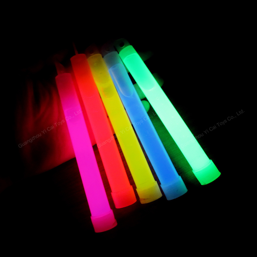 Industrial Glow Stick 12 Hours for Emergency Preparedness Flashlights 6 Inch Glow Stick