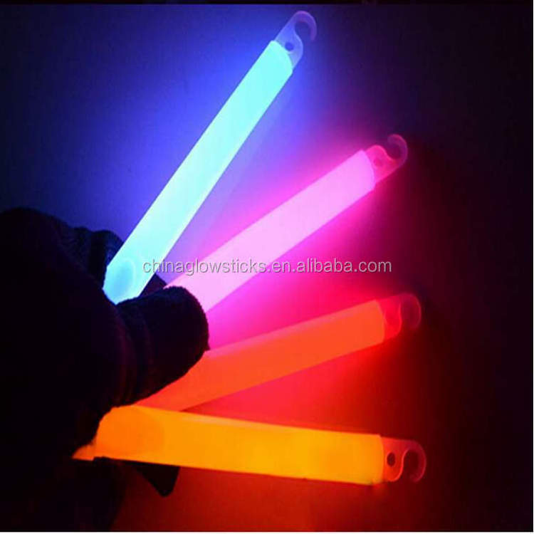 6 inch outdoor camping chemical luminous stick, wild first aid survival equipment glow stick