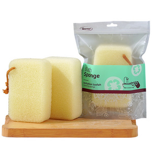 High Quality Seaweed Bath Sponge Natural honeycomb cleaning sponge  Exfoliating Body shower sponge