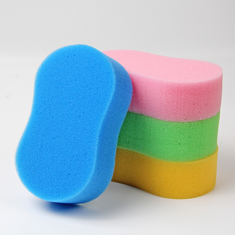 PVC Bag Sustainable Car Washing Compressed Sponge Car Cleaning Sponge Product Sponge for Wax Cleaning Car Dashboard 22*11*4.5cm