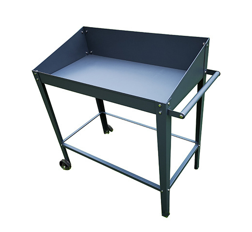 Stainless Steel Garden Metal Potting Working Bench with Wheels