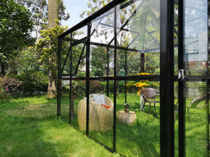 G-MORE 10'x10' ISO BSCI CE  Proved Gazebo Glasshouse Green House Outdoor Pavilion Conservatory