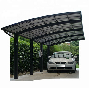 G-MORE two post car shelter, material aluminum sun shade canopy garage carport