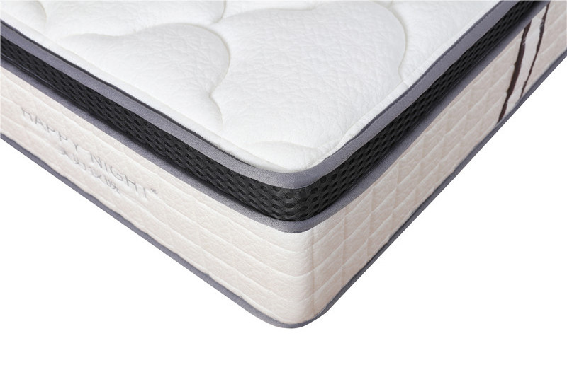 Euro Top High Density Sponge Queen Size Memory Foam Vacuum Packed Box Mattress Hotel Roll Up Pocket Spring Mattress