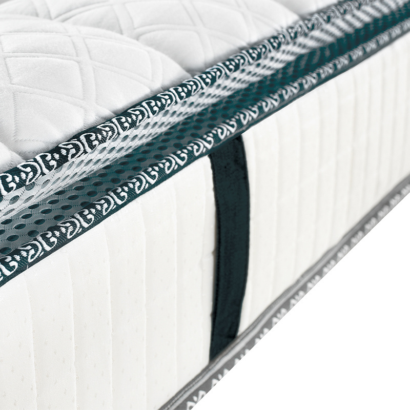 OEM ODM Queen King Size Memory Foam Natural Latex Hypo-allergenic Pillow Top Pocket Spring Mattress Roll Up In A Box