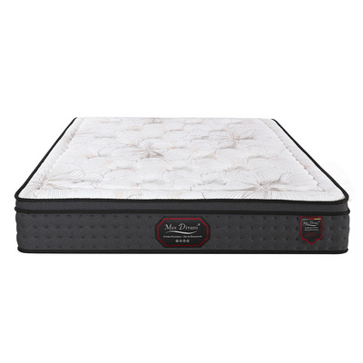 ODM Hotel Luxury King Size Hypo-allergenic Memory Foam Natural Latex  Pocket Spring Mattress Compressed In A Box