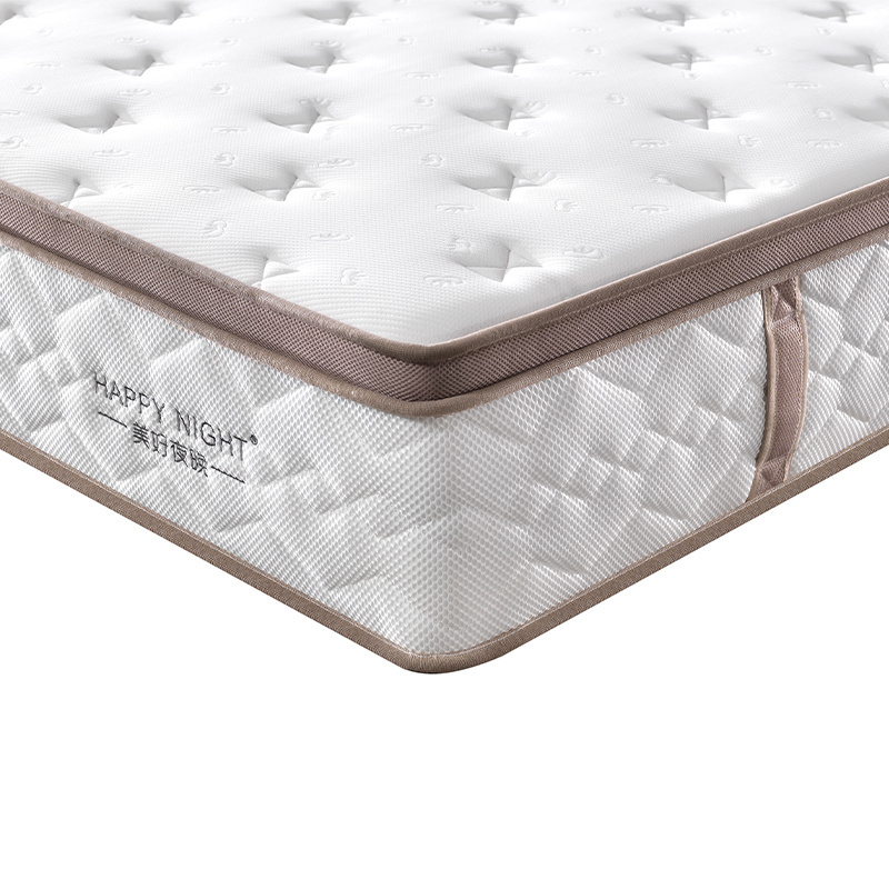 Bedroom Rolling Box Mattress Memory Foam Hypo-Allergenic For Sale Queen King Size Korean Pocket Spring Mattress