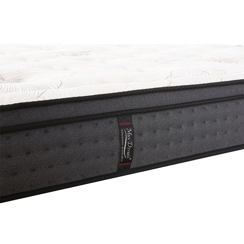 ODM Hotel Luxury King Size Hypo-allergenic Memory Foam Natural Latex  Pocket Spring Mattress Compressed In A Box