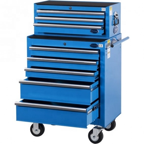 GL2003 3 Drawers Blue Tool Chest with Quick-lock System