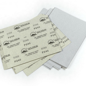 BA85 white abrasive Latex sandpaper for stainless steel hot sell in Bangladesh