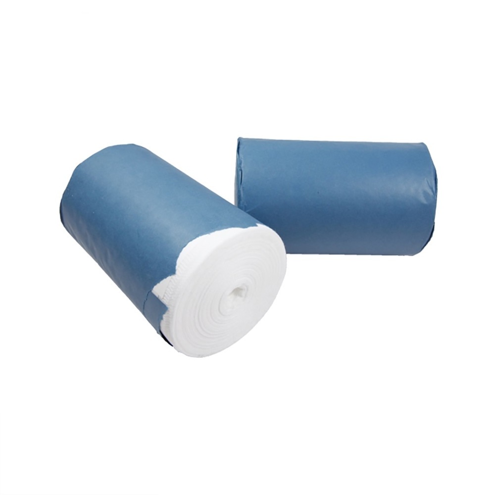 Wholesale Sterile Gauze Roll Big Med Medical hospital Absorbent Cotton Jumbo Roll 90cmx100m 750g CE & ISO