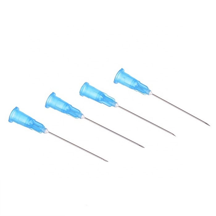 Medical disposable hypodermic needle with blister package