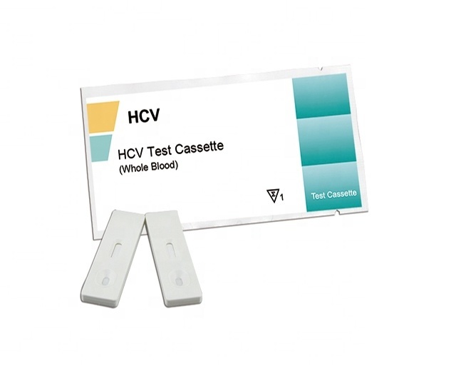 Well Sale Hepatitis C Virus Testing Equipment Cassette Type HCV Rapid Test Kits