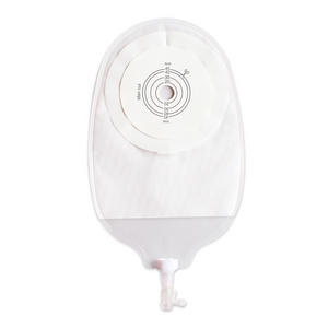 Medical Adhesives One-piece 45mm 50mm 57mm 60mm Urostomy Urine Ostomy  Bag,urostomy bag supplier