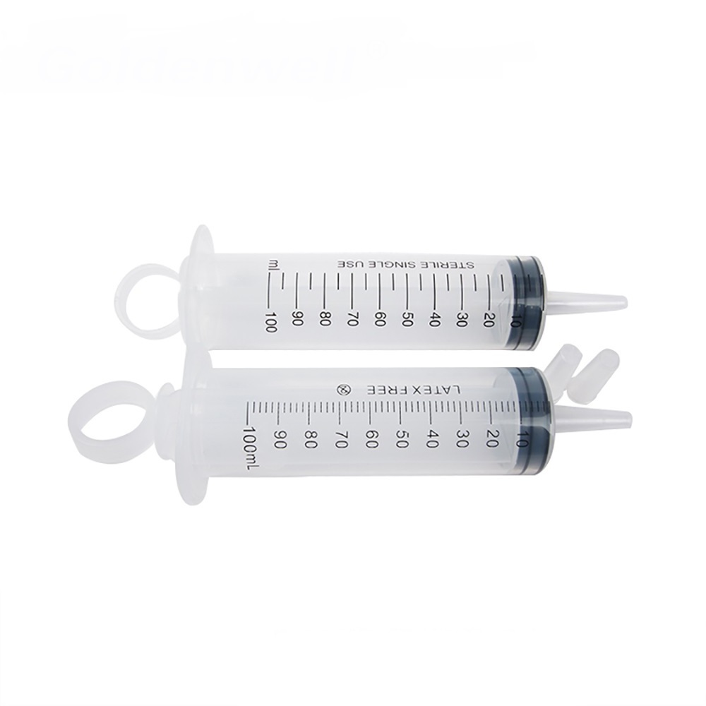 Portable Irrigation Syringe Disposable Medical Plastic Sterile 10ml 20ml 50ml 60ml 60cc 150cc With Without Needle Latex Free