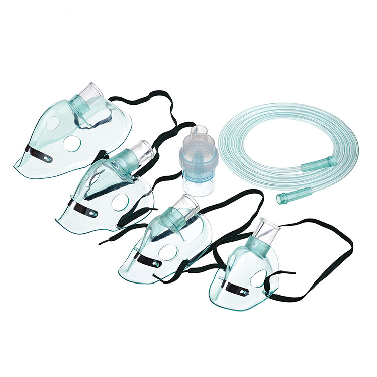 For Adult Or Pediatric PVC Oxygen Face Nebulizer Mask