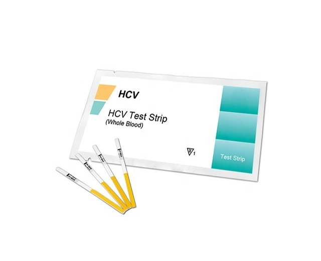 Well Sale Hepatitis C Virus Testing Equipment Cassette Type HCV Rapid Test Kits