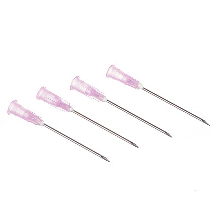 Medical disposable hypodermic needle with blister package