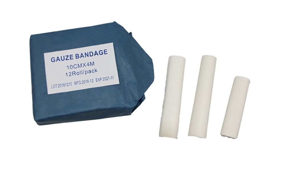 China Manufacturer Gauze Bandage Conforming Sterile Surgical Sponges Bandage Elastic Cotton Medical Bandage 40's