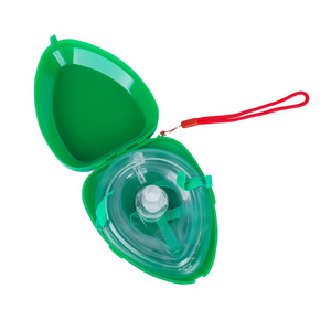 POrtable Disposable Rescue One Way Valve Breathe Pocket Latex Free CPR Mask