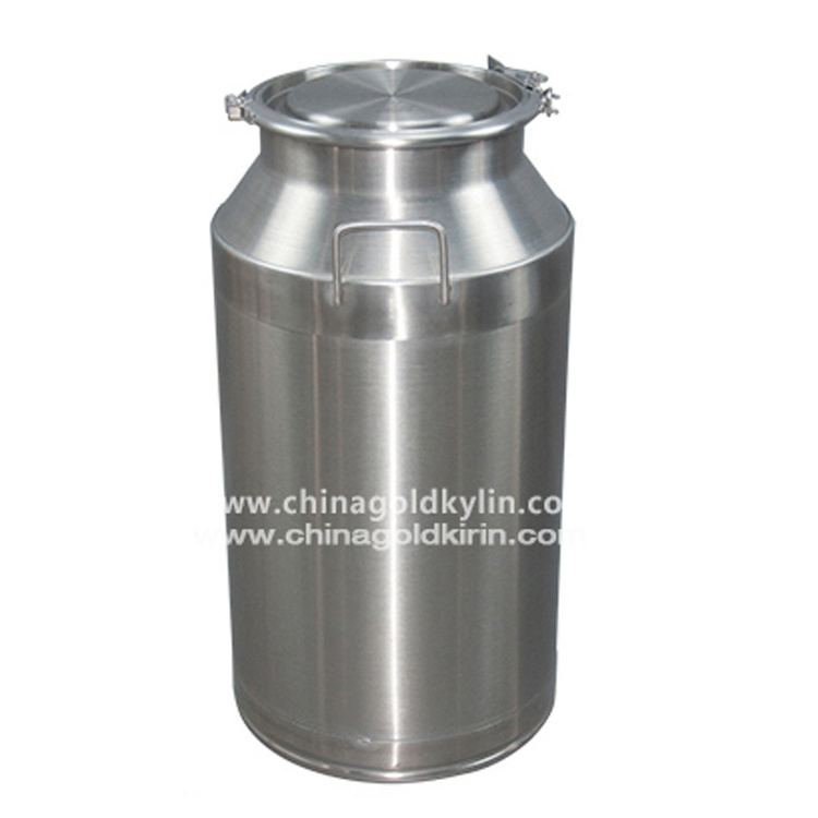 CGK Hot Sell High Quality SUS304 50L stainless steel milk can with lid