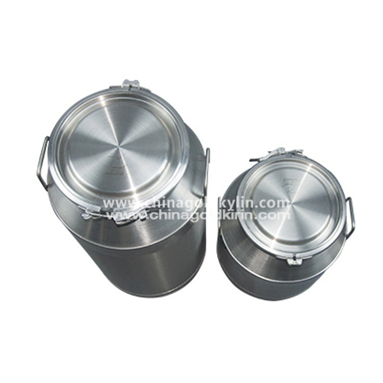 CGK Hot Sell High Quality SUS304 50L stainless steel milk can with lid