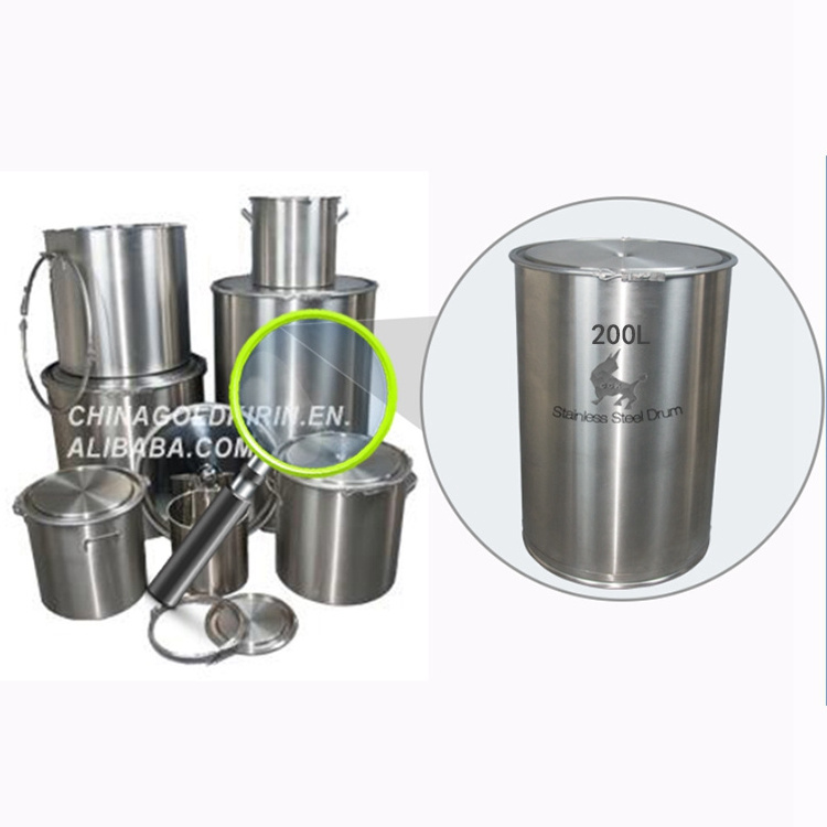 Factory Directly Supply Large Stainless Steel Container