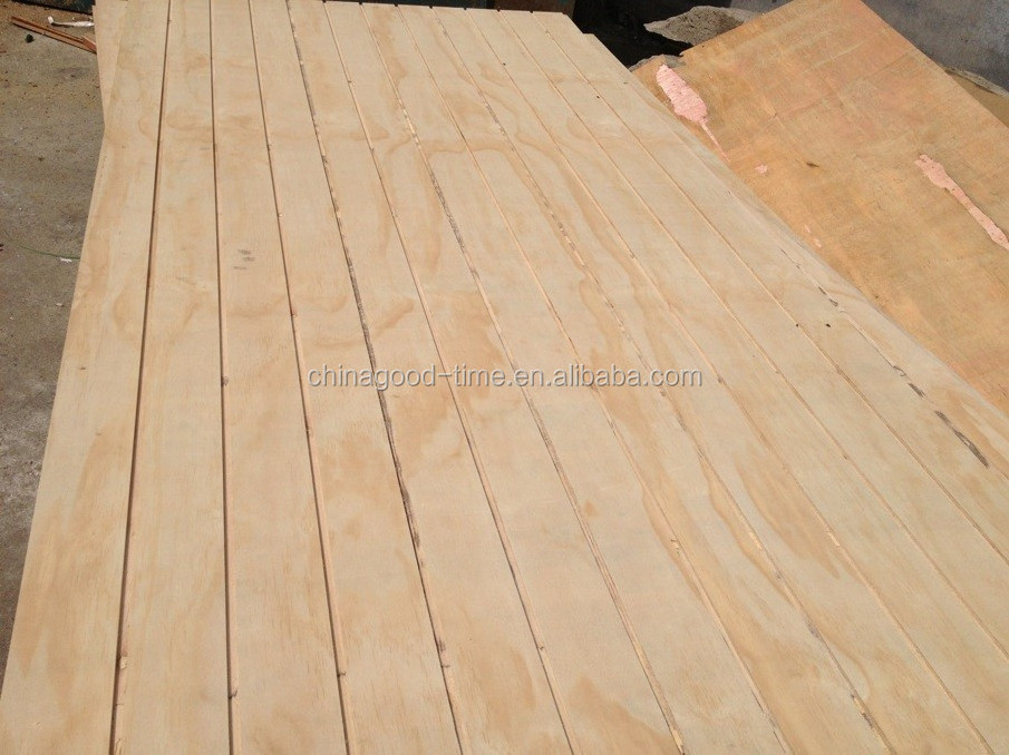 full pine grooved plywood/12mm tongue and groove pine