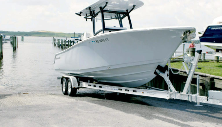 4.6 Metre Wobble Rollers Boat Trailer