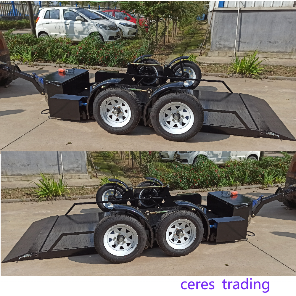 2022 New Galvanized Motorcycle/Car/ATV/Motorbike Trailer