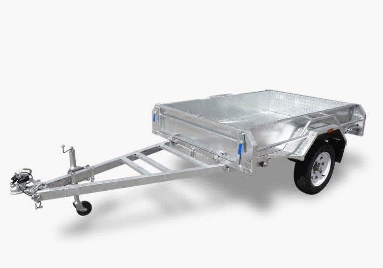 Hot Dipped Galvanized Small Car Trailer/Box Utility Trailer