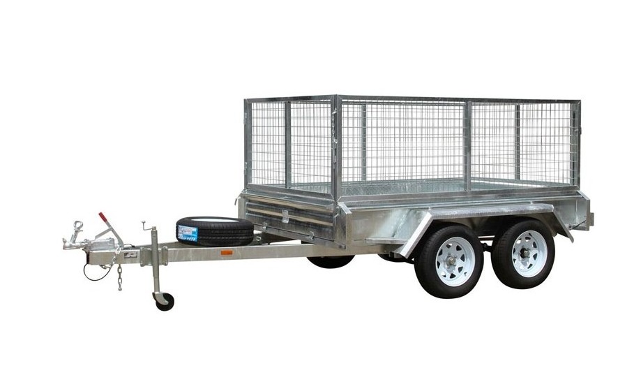 New 6X4 7X4 7X5 8X5 8X6 Fully Welded Galvanized Box / Cage /Farm /Uitlity /Car Trailer