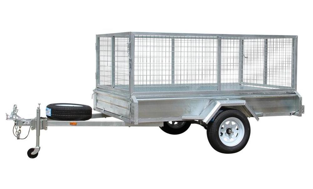 Hot Dipped Galvanized Small Car Trailer/Box Utility Trailer