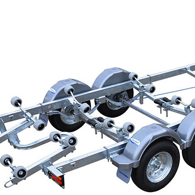 Small boat trailer, Rubber boat trailer