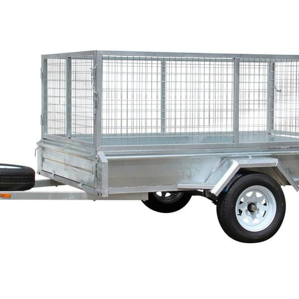 New 6X4 7X4 7X5 8X5 8X6 Fully Welded Galvanized Box / Cage /Farm /Uitlity /Car Trailer