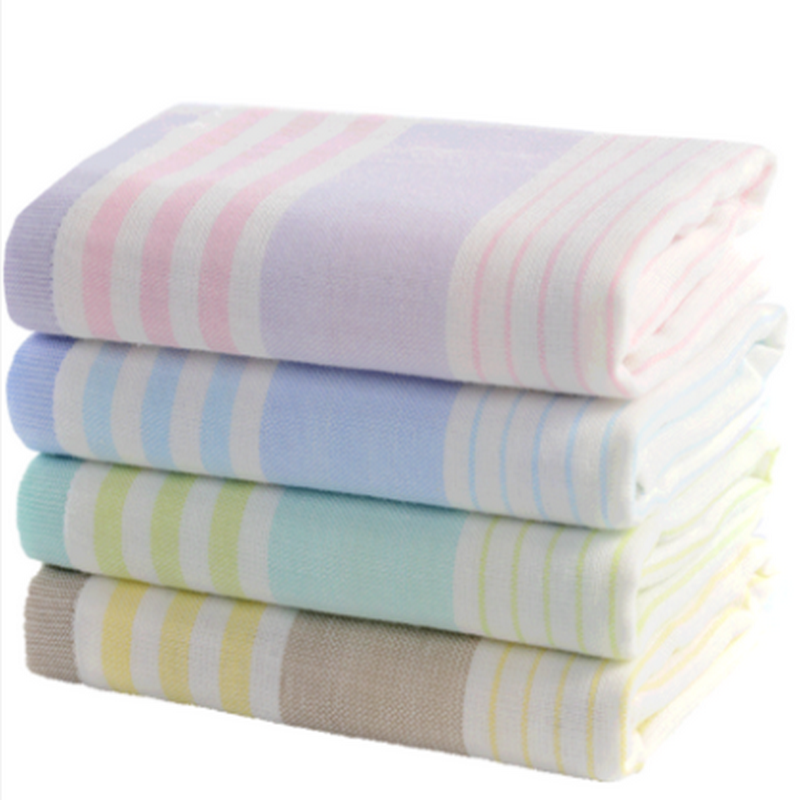 Non-fluorescent cotton soft double-layer small towel adult children cotton absorbent household face towel