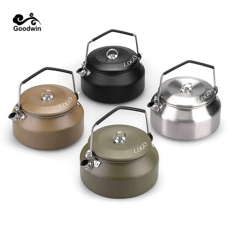 1.4L Best Aluminum Coffee Tea Pot Outdoor Camping Kettle for Boiling Water Ultralight Portable Hiking Picnic Travel