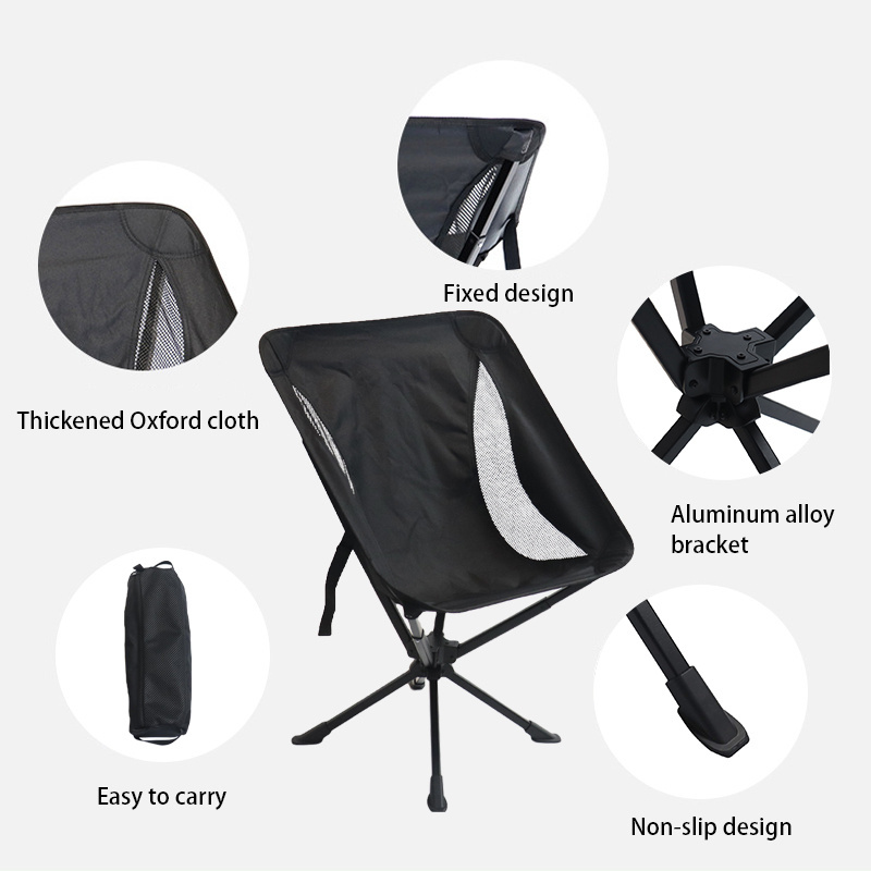 Outdoor swing chair camp chair folding outdoor, lounge camping lightweight beach chair for outdoor