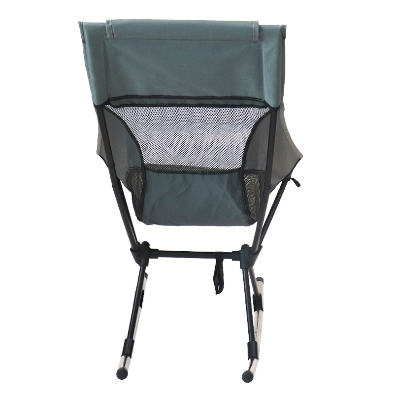 High Back Rocking Chair White Foldable Sets Folding Camping Chair for Beach