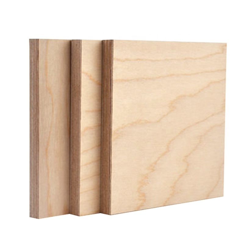 JIAMUJIA  chinese Birch Plywood birch wood plywood E0 birch wood veneer furniture plywood for indoor