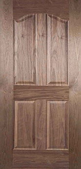 Waterproof interior single door leaf Melamine door skin  from SHANDONG GOOD WOOD JIA MU JIA