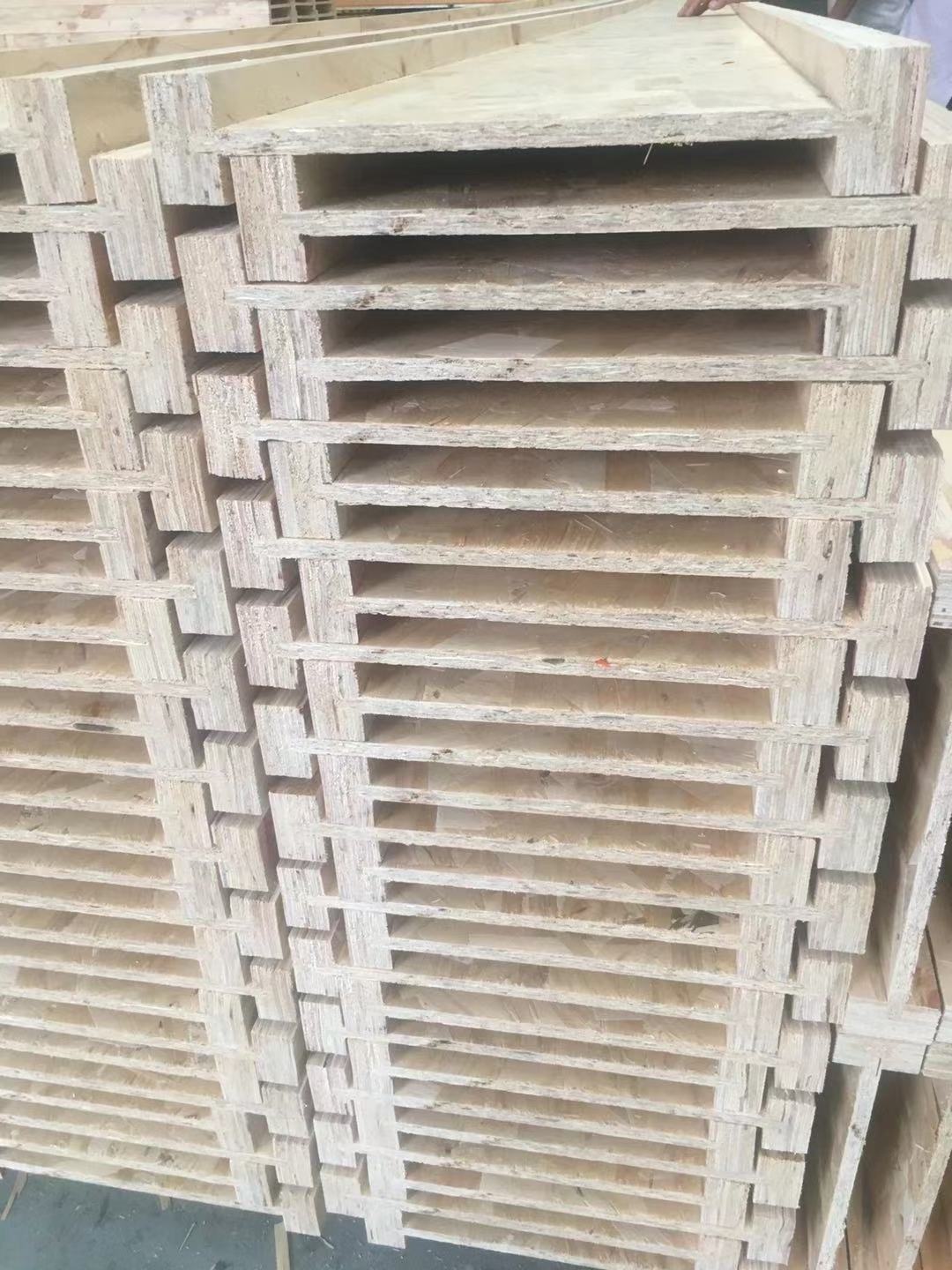 JIA MU JIA pine material I Joist 63mmx300mm roof construction  wood beams