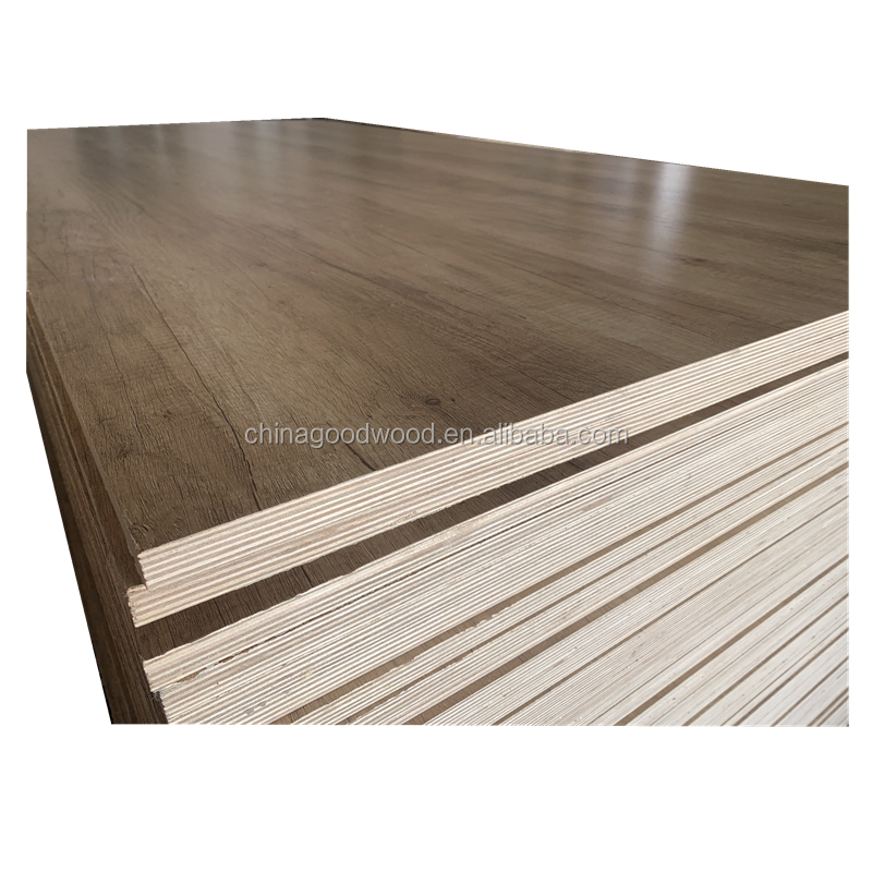 JIA MU JIA 3mm 9mm pre laminated board sheet melamine laminated plywood