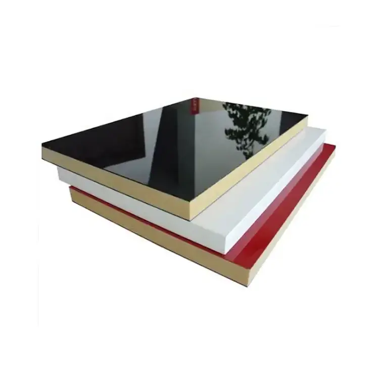 UV Melamine MDF Board, 4 x8, 16mm High Gloss and Moisture-Resistant Melamine Board By Shandong Good Wood