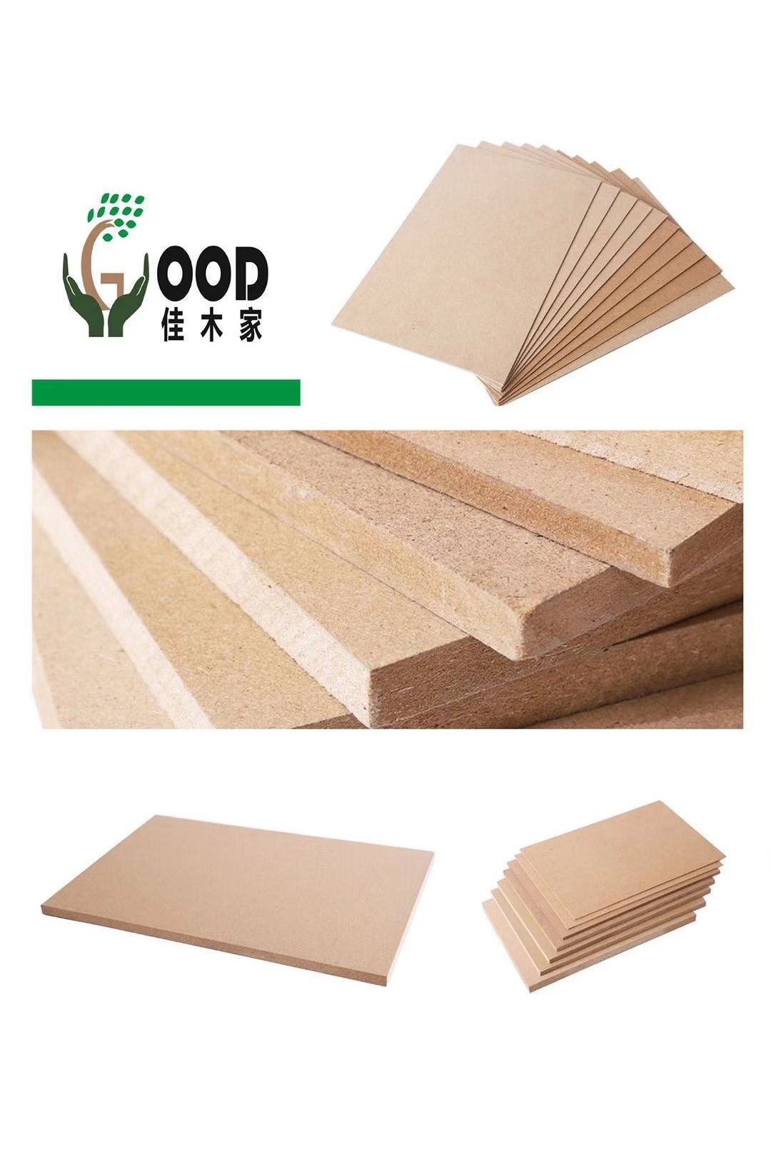 JIA MU JIA Hot selling 10mm  size waterproof melamine faced MDF board