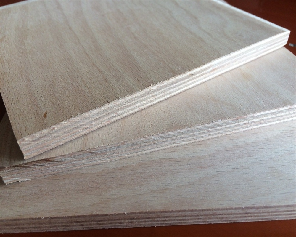 GOOD WOOD JIA MU JIA natural beech wood plywood veneer faced plywood